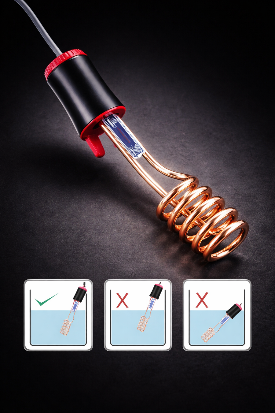 Immersion Rod Water Heater – Premium Heavy-Duty Electric Heater