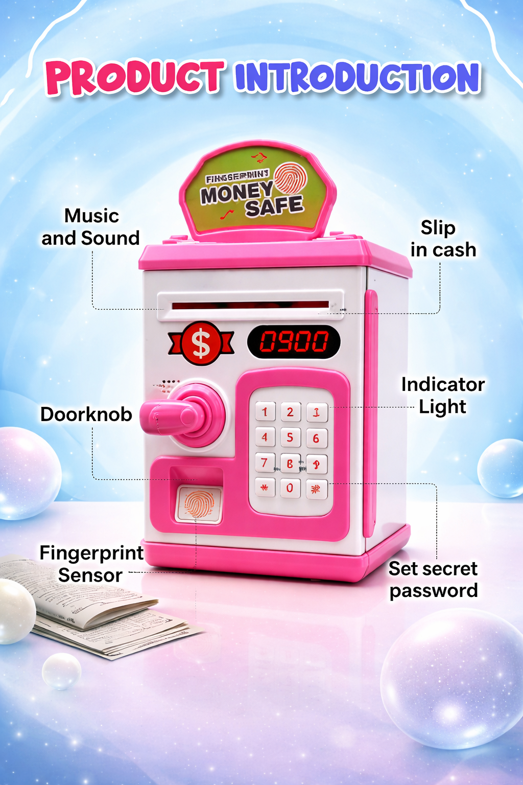 Money Safe ATM kids Savings Bank